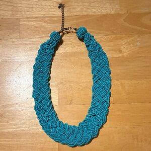 Turquoise Beaded Statement Necklace